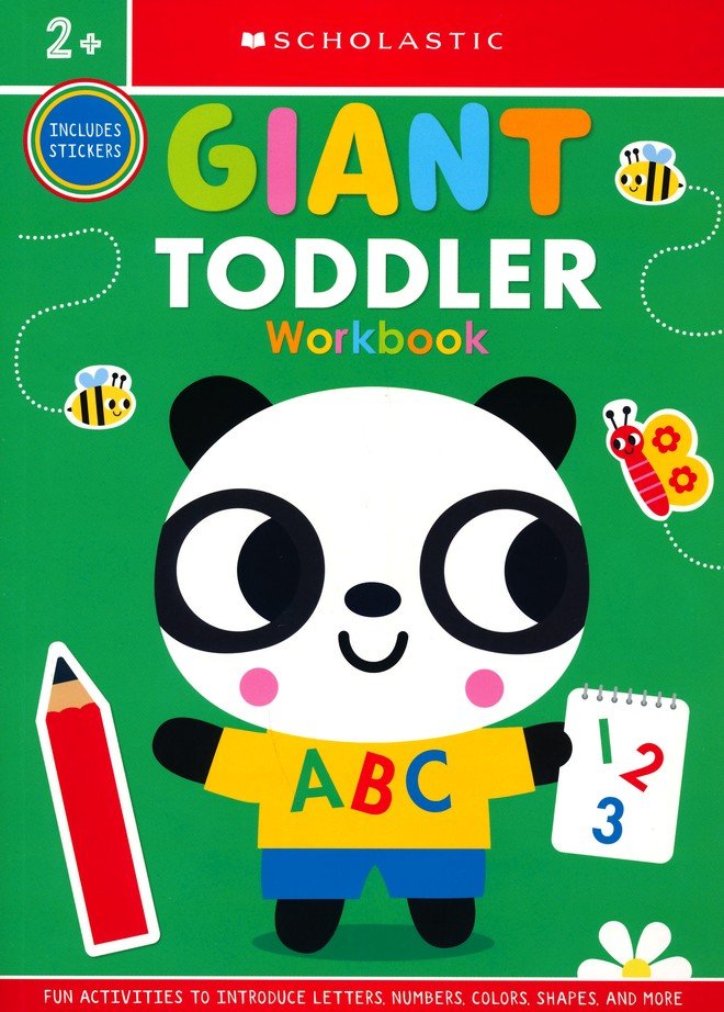 Giant Toddler Workbook: Scholastic Early Learners (Workbook)