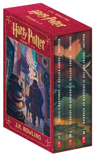 Harry Potter Boxed Set, Volumes 1-3, Softcover
