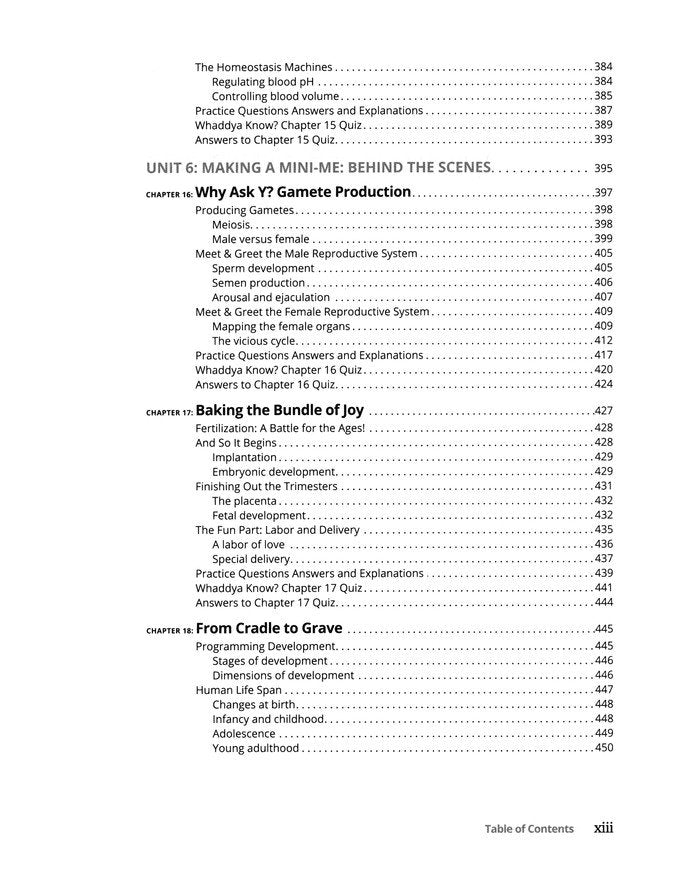 Anatomy & Physiology All-in-One For Dummies (+ Chapter Quizzes Online)