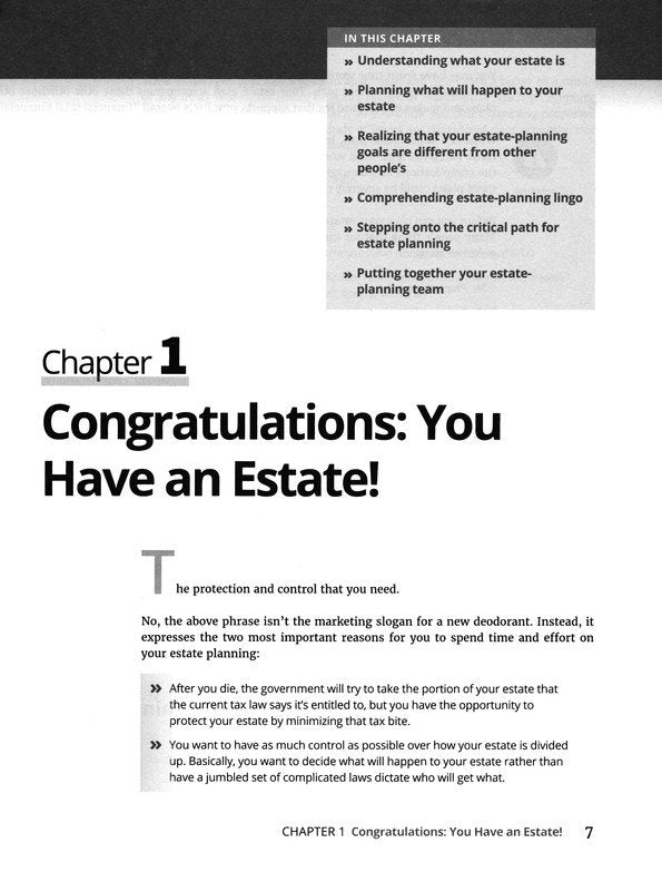 Estate Planning For Dummies