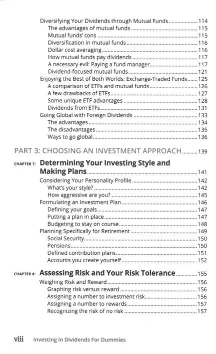 Investing In Dividends For Dummies