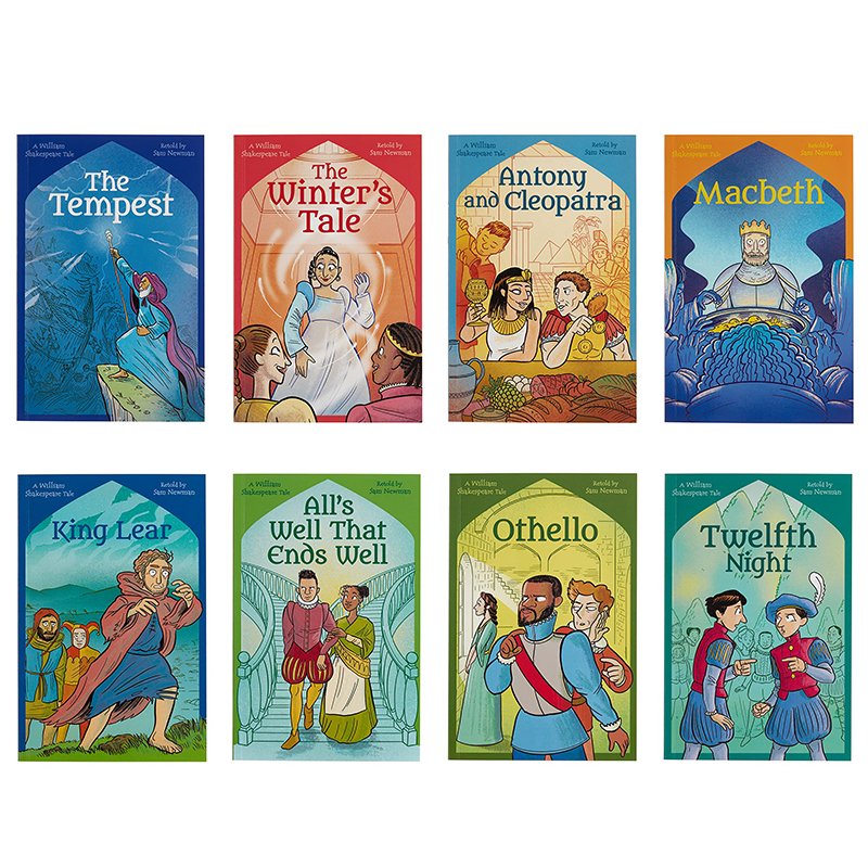 Shakespeare's Tales Retold for Children: 16-Book Box Set