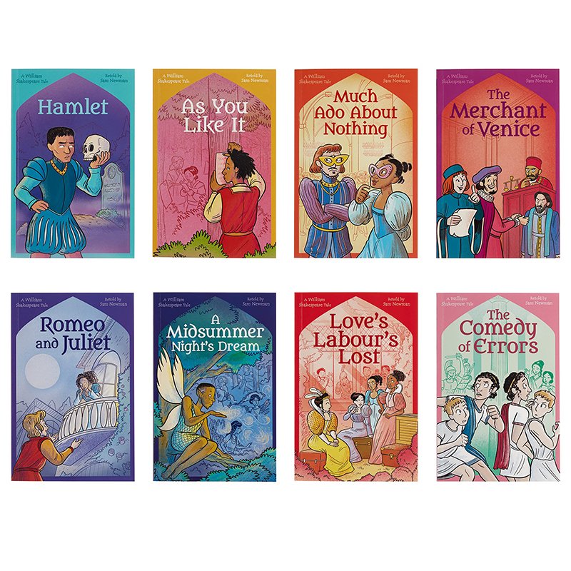 Shakespeare's Tales Retold for Children: 16-Book Box Set