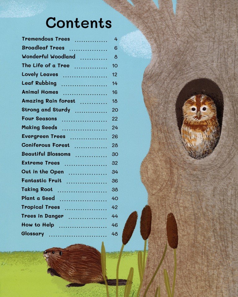 All About Trees: An Illustrated Guide to Nature's Giants