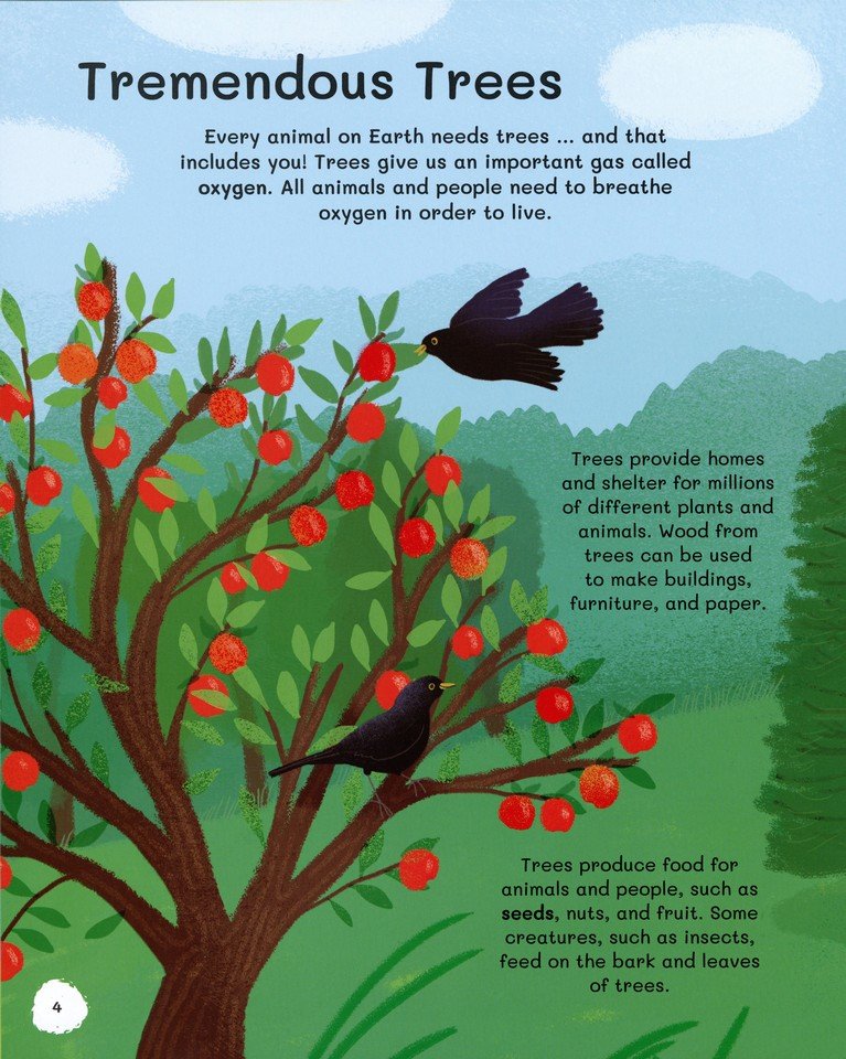 All About Trees: An Illustrated Guide to Nature's Giants