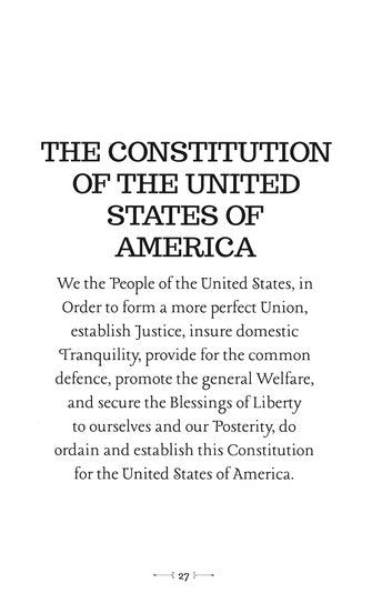 The Constitution of the United States of America and Other Founding Documents