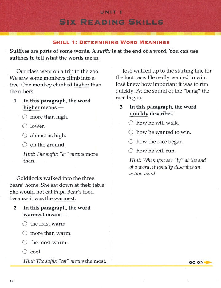 Test Prep: Grade 2