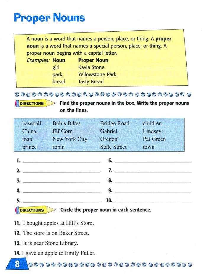 Language Arts Flash Kids Workbook, Grade 2