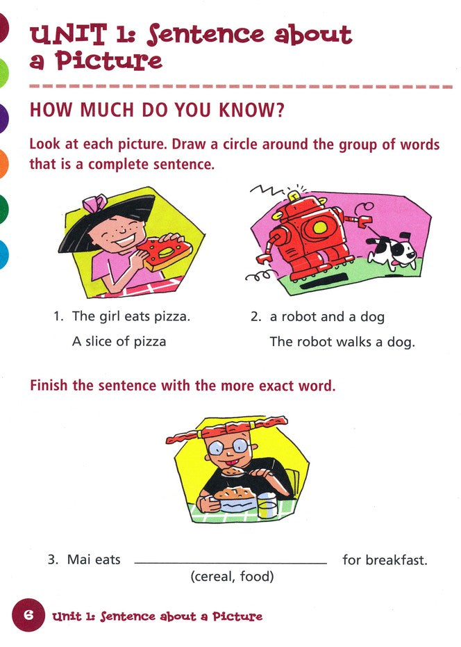 Writing Skills Flash Kids Workbook, Grade 2