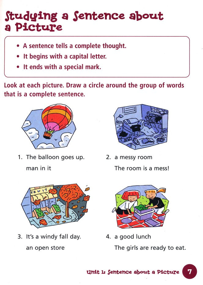 Writing Skills Flash Kids Workbook, Grade 2