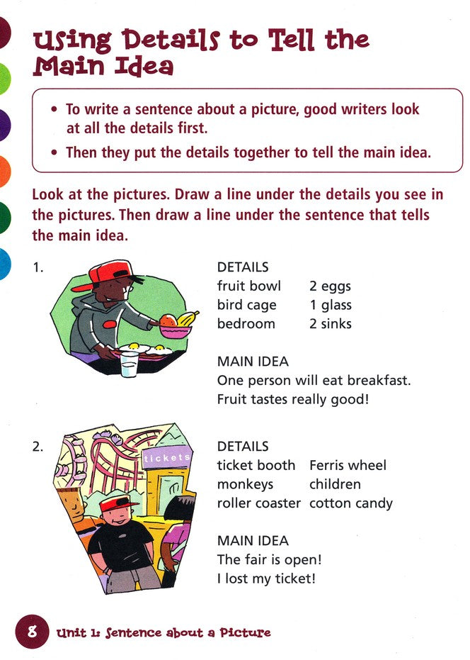 Writing Skills Flash Kids Workbook, Grade 2