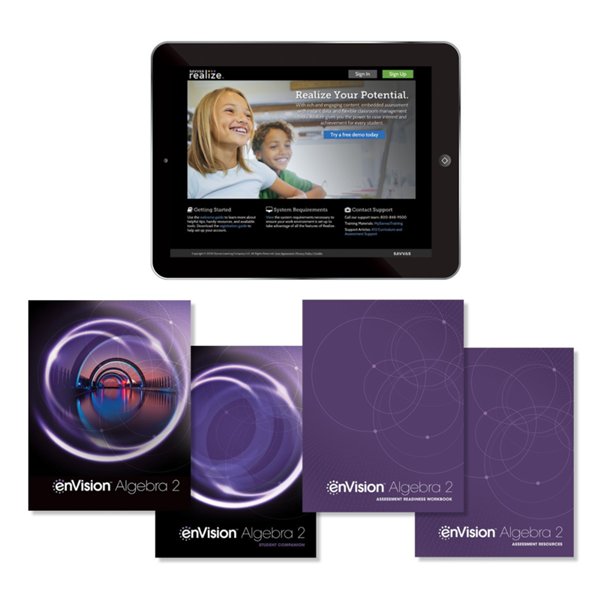 enVision Math Algebra 2 Homeschool Bundle