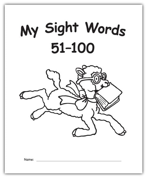 My Own Books: My Sight Words 51-100