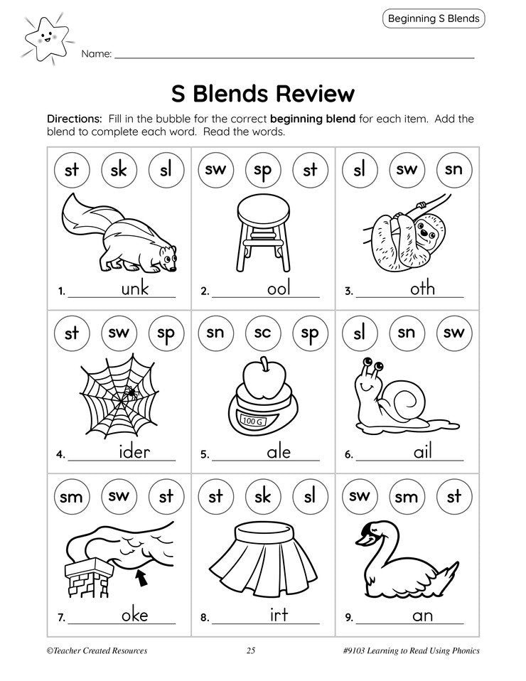 Learning to Read Using Phonics, Book 3