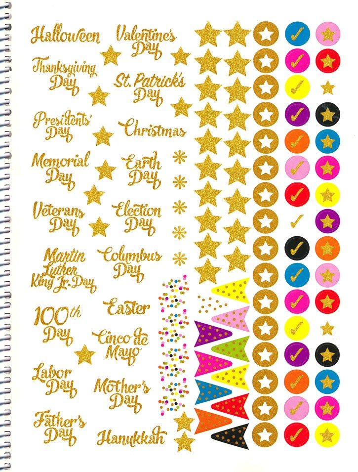 Confetti Lesson Planner