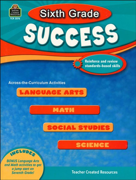 Sixth Grade Success