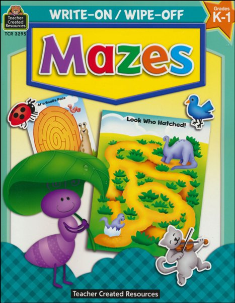 Write On/Wipe Off: Mazes