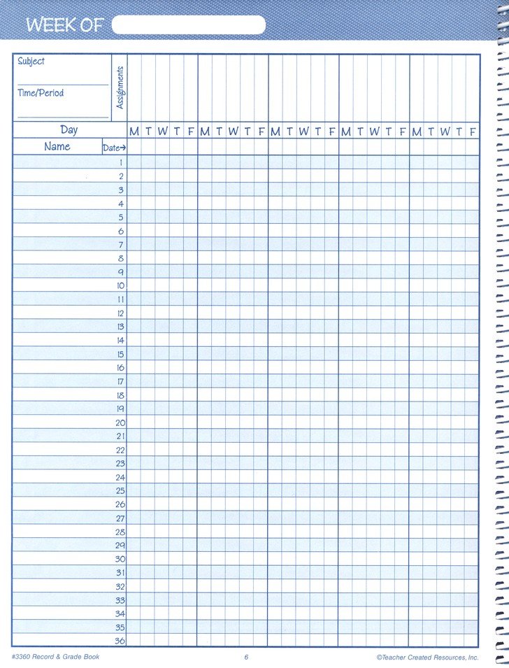 Record and Grade Book