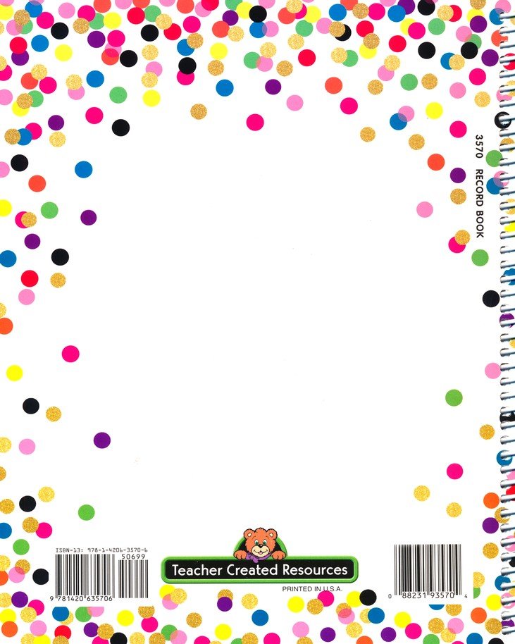 Confetti Record Book