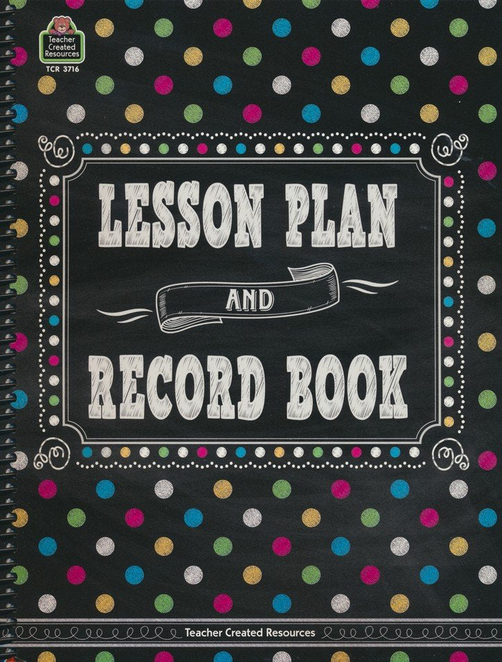 Chalkboard Brights Lesson Plan and Record Book