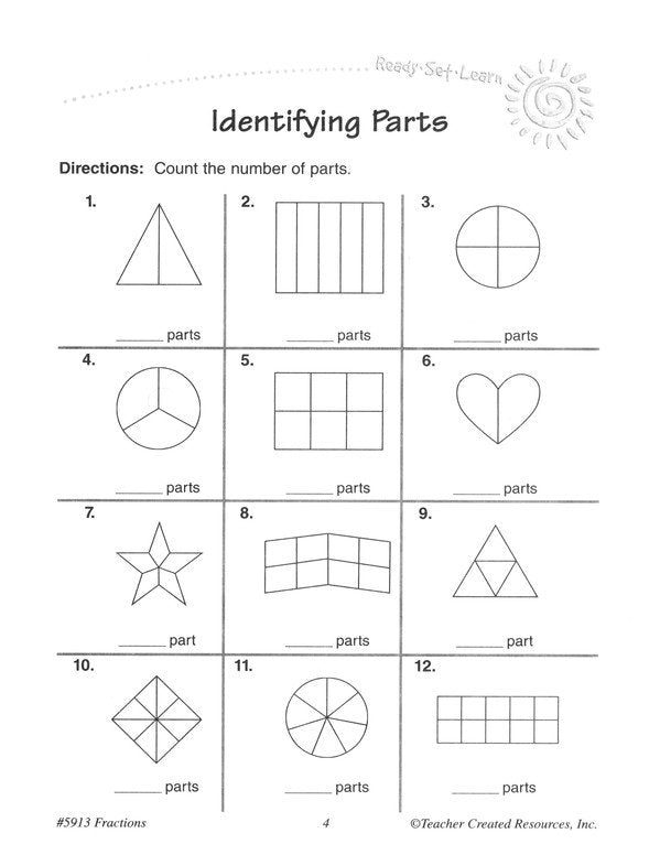 Ready Set Learn: Fractions (Grade 3)