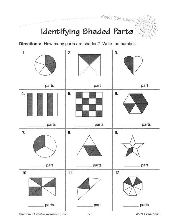 Ready Set Learn: Fractions (Grade 3)