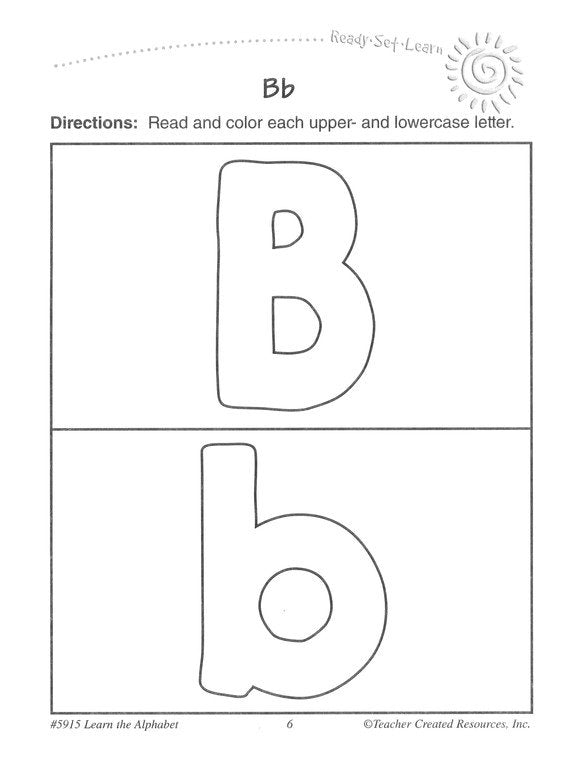 Ready Set Learn: Learn the Alphabet (Grades PreK and K)
