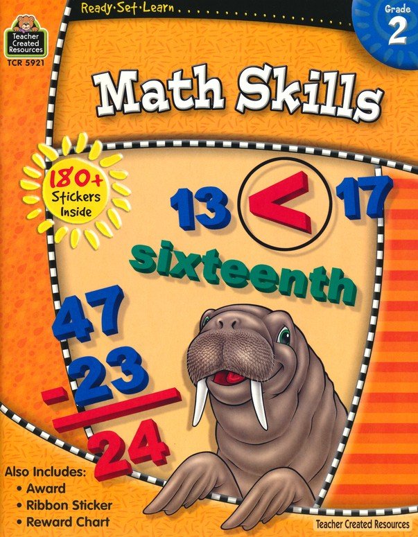 Ready Set Learn: Math Skills (Grade 2)