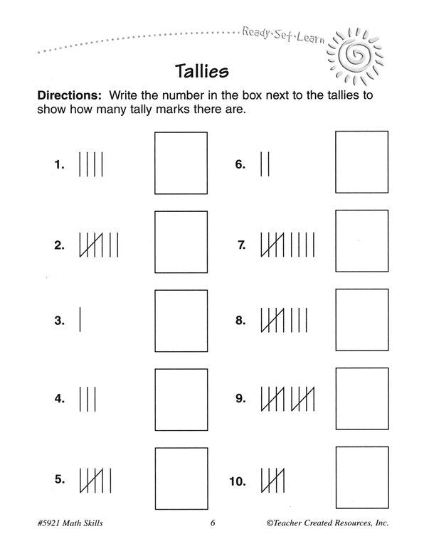 Ready Set Learn: Math Skills (Grade 2)