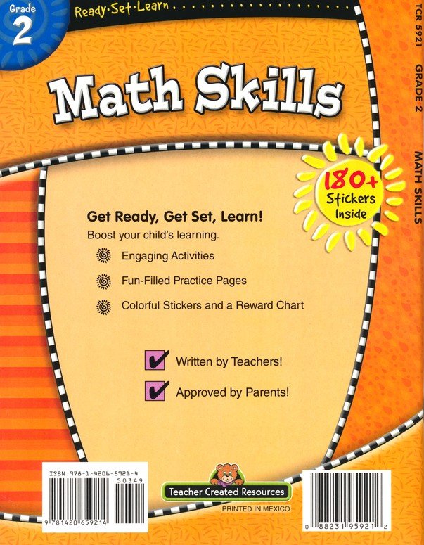 Ready Set Learn: Math Skills (Grade 2)