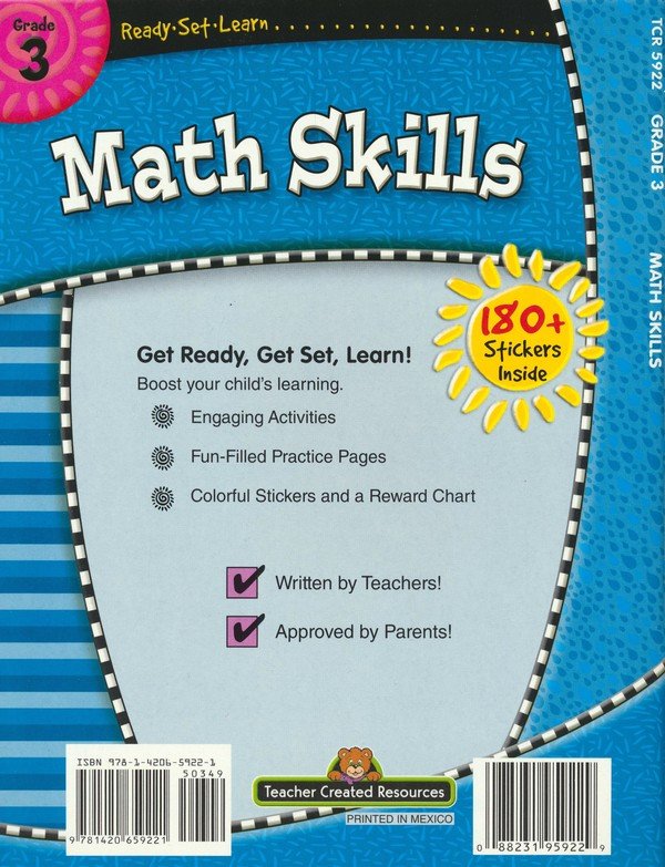 Ready Set Learn: Math Skills (Grade 3)