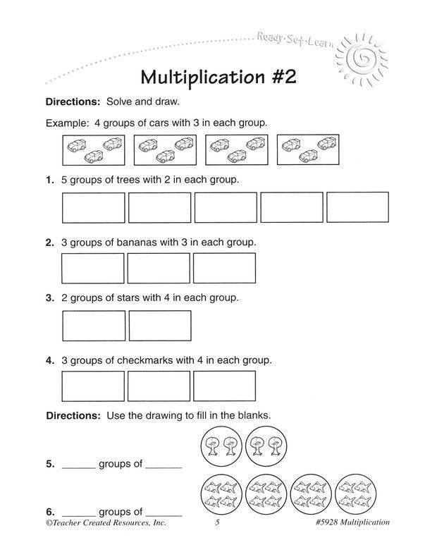 Ready Set Learn: Multiplication (Grade 3)