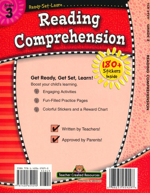 Ready Set Learn: Reading Comprehension (Grade 3)
