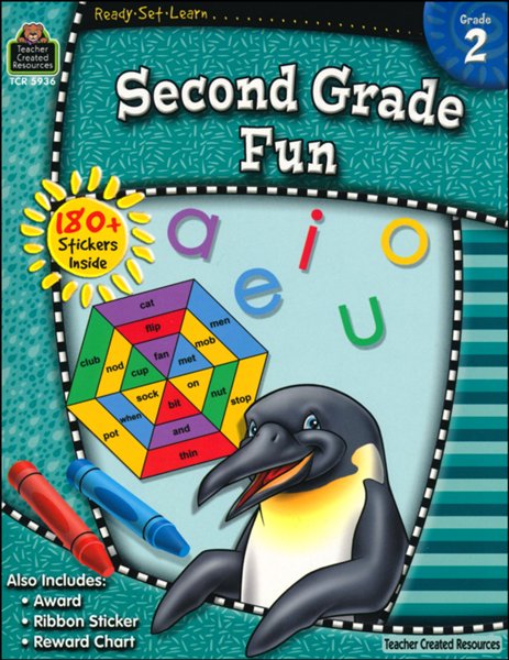 Ready Set Learn: Second Grade Fun (Grade 2)