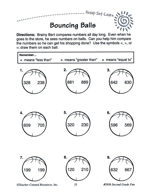 Ready Set Learn: Second Grade Fun (Grade 2)