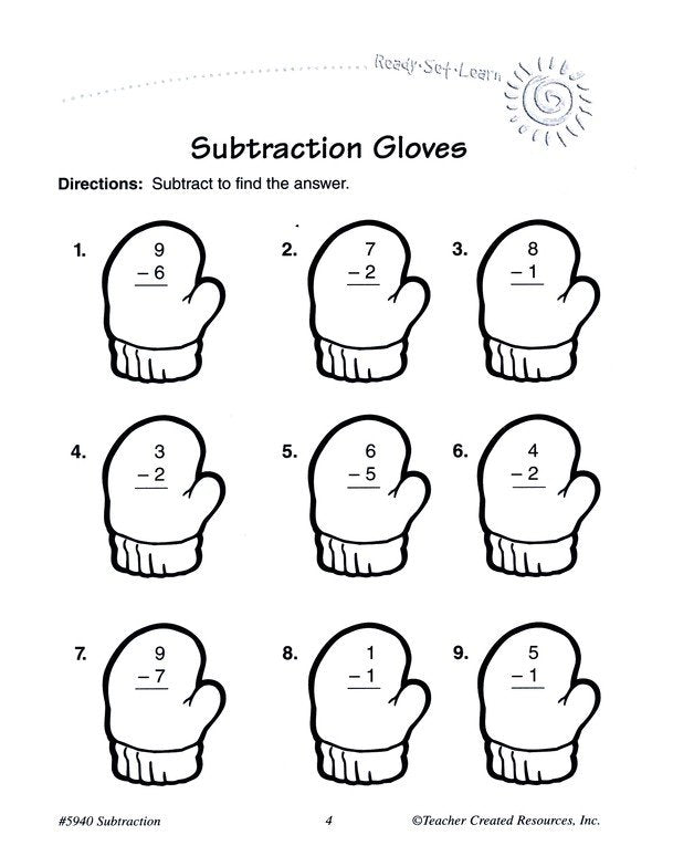 Ready Set Learn: Subtraction (Grade 2)