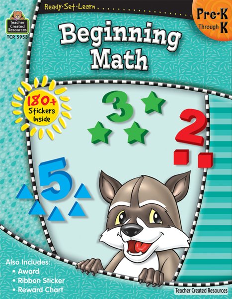 Ready Set Learn: Beginning Math (Grades PreK and K)