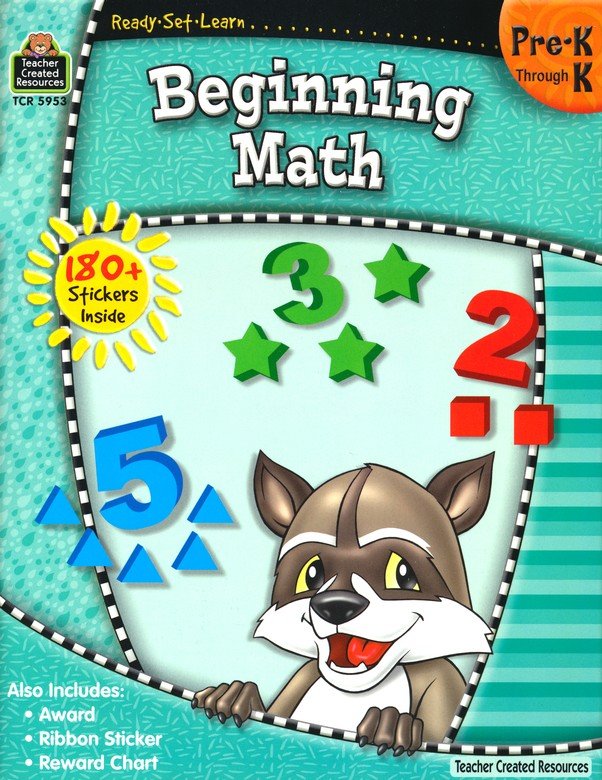 Ready Set Learn: Beginning Math (Grades PreK and K)