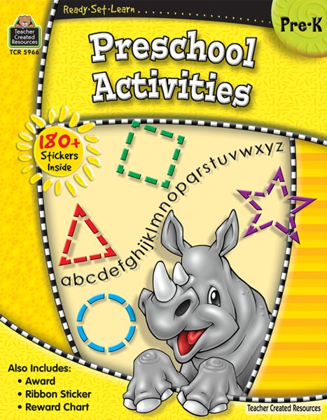Ready Set Learn: Preschool Activities (Grade PreK)