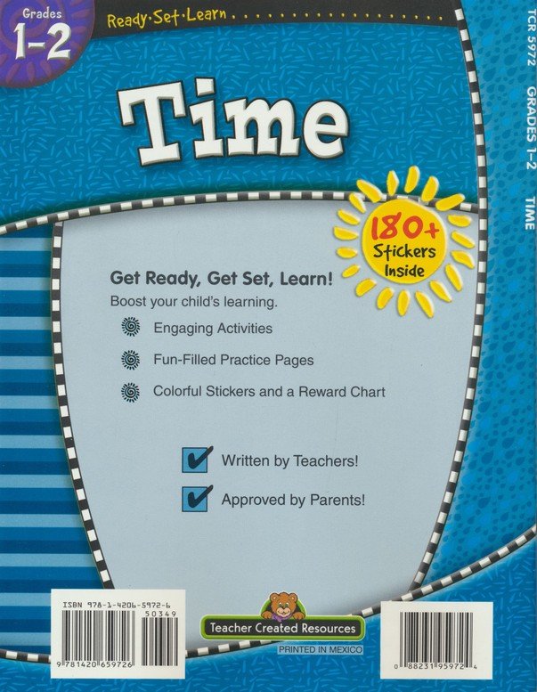 Ready Set Learn: Time (Grades 1 and 2)