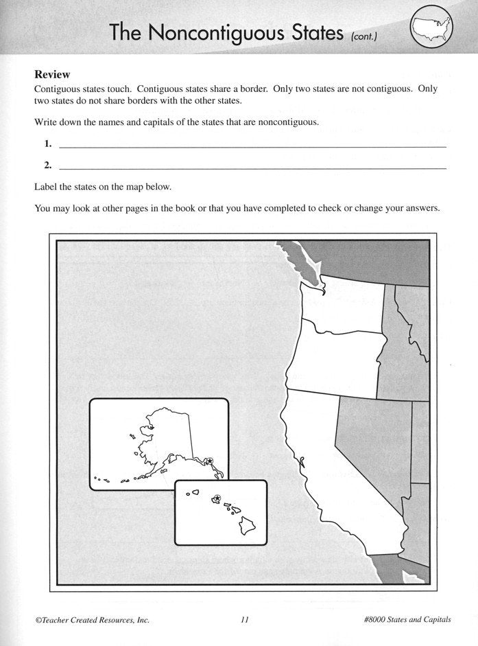 States and Capitals