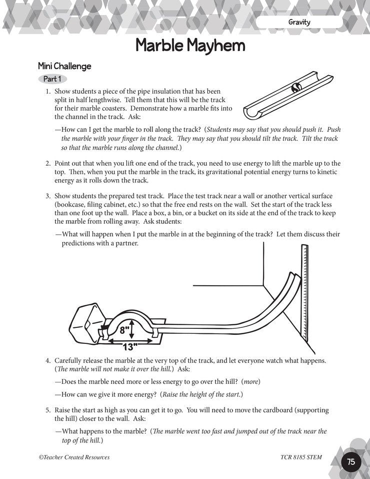 STEM: Engaging Hands On Challenges Using Everyday Materials (Grade 5)