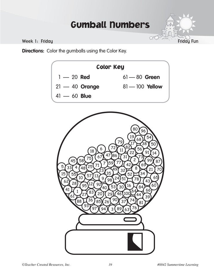 Summertime Learning: Prepare Your Child for Second Grade (2nd Edition)