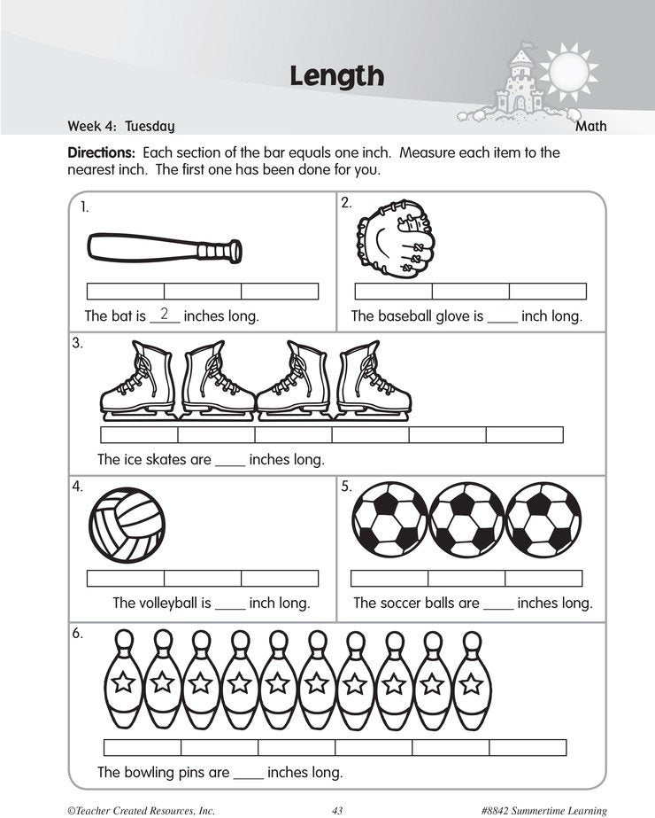 Summertime Learning: Prepare Your Child for Second Grade (2nd Edition)