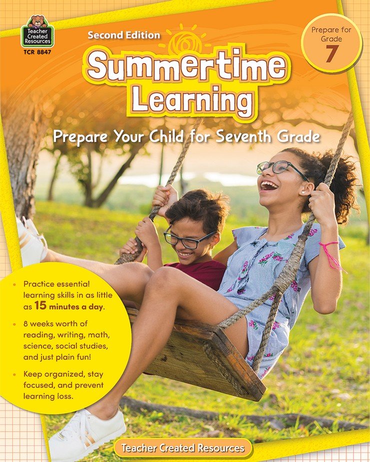 Summertime Learning: Prepare Your Child for Seventh Grade (2nd Edition)