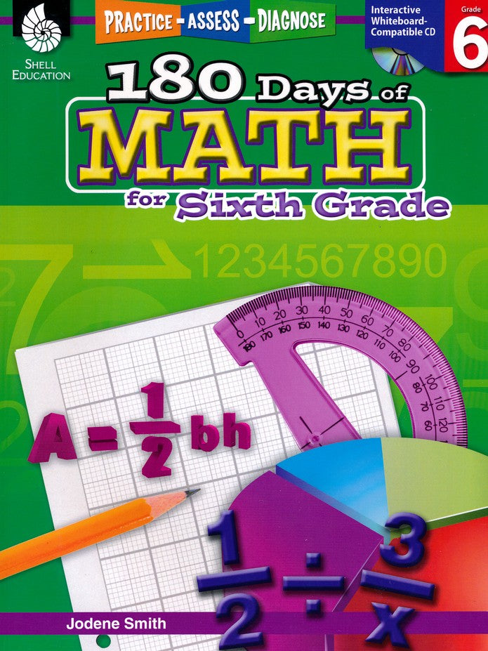 Practice, Assess, Diagnose: 180 Days of Math for Sixth Grade