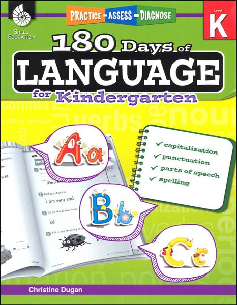 180 Days of Language, Grade K