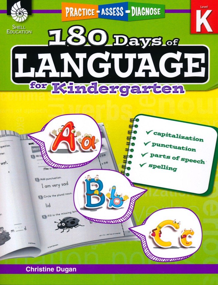 180 Days of Language, Grade K