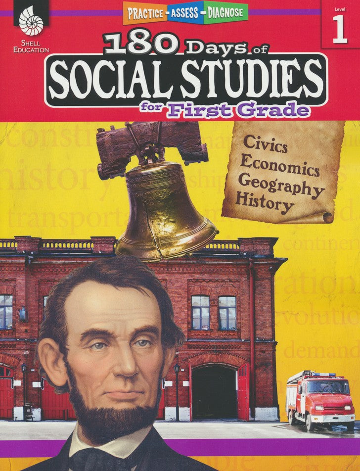 180 Days of Social Studies for First Grade