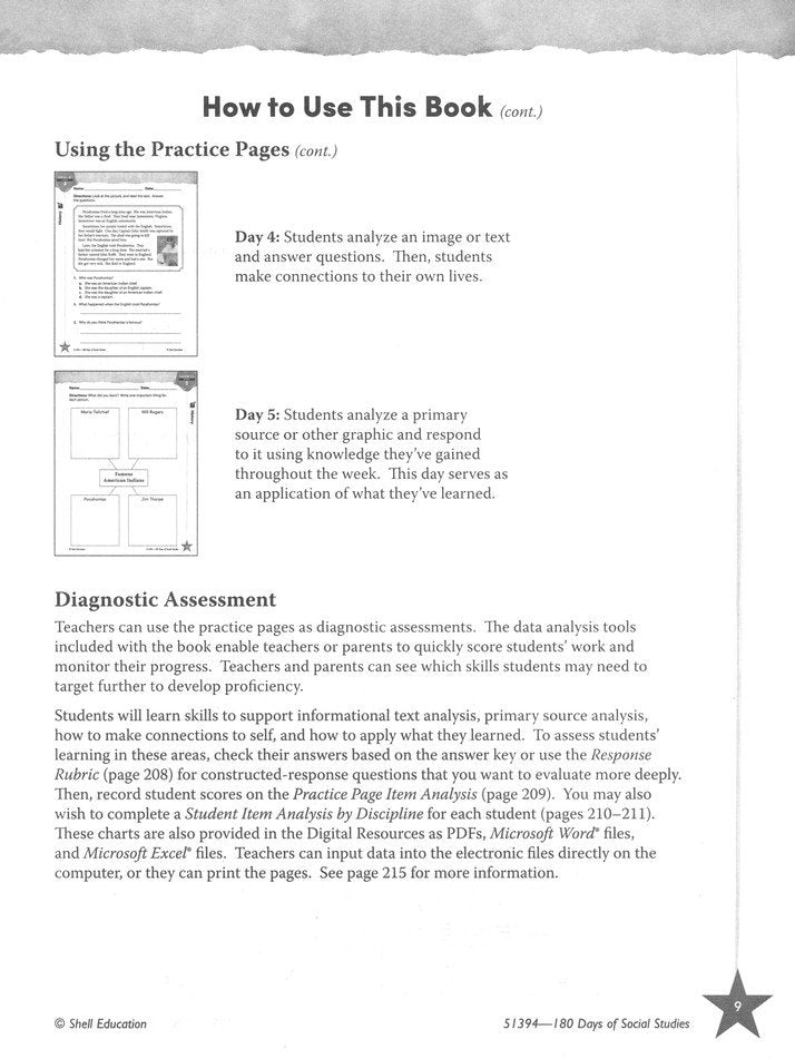 180 Days of Social Studies for Second Grade